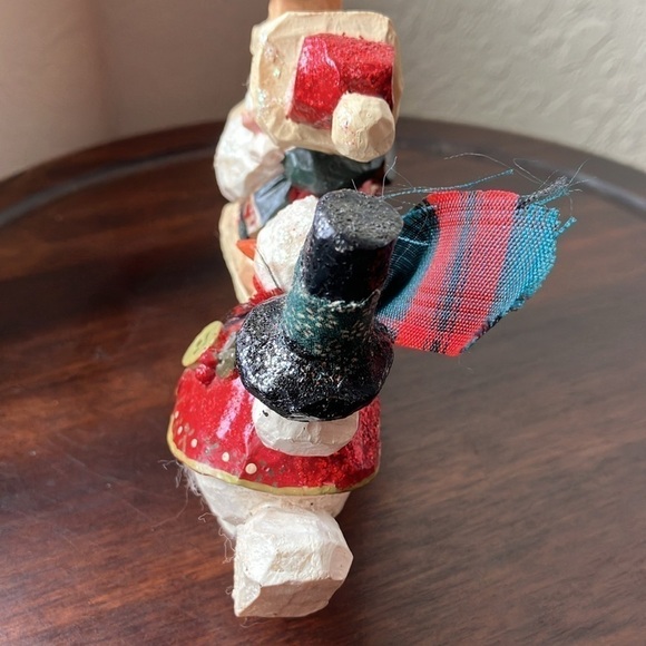 Kurt Adler: Dancing Santa & snowman- Holiday/Christmas/Winter- Decor - Picture 4 of 8